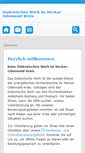 Mobile Screenshot of diakonie-nok.de